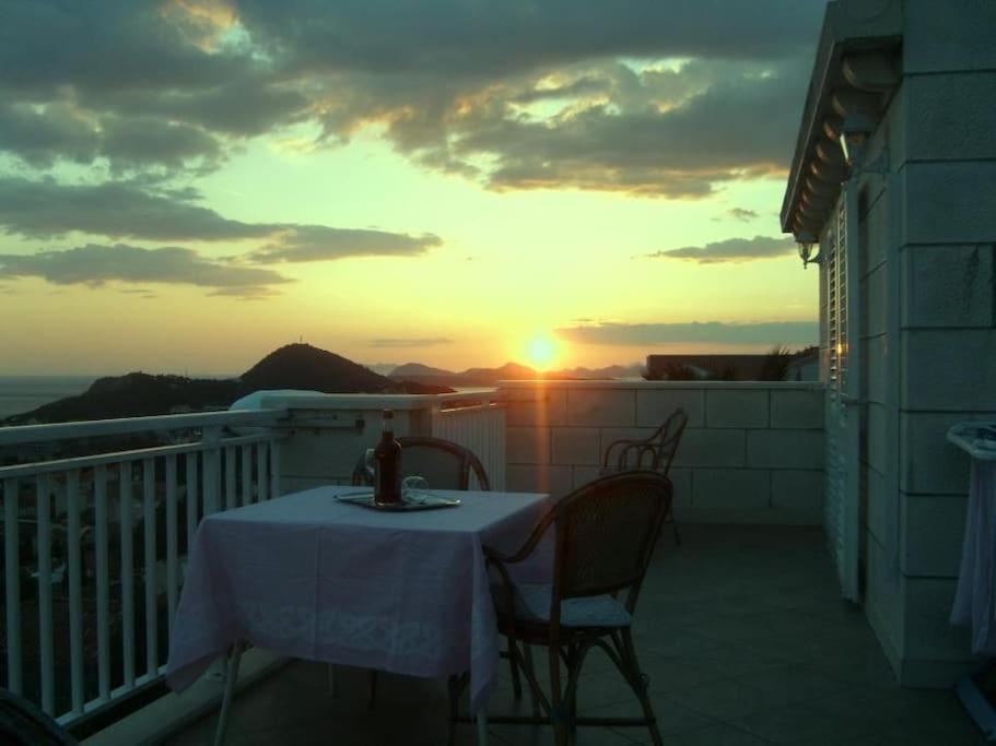 Romantic Ap,With Amazing View Dubrovnik Dış mekan fotoğraf